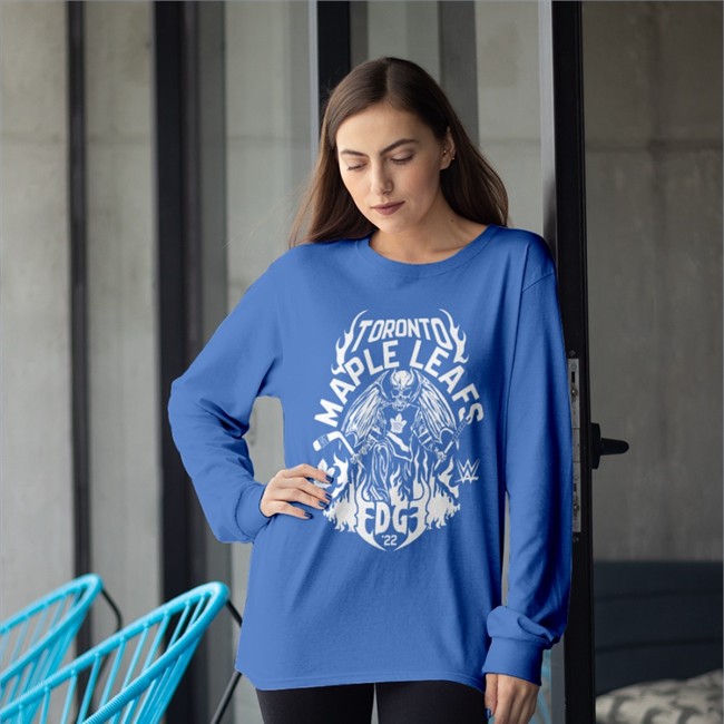 Toronto Maple Leafs And Edge Long Sleeve T Shirt Adam Edge Copeland Toronto Maple Leafs And Edge Sweatshirt Wwe