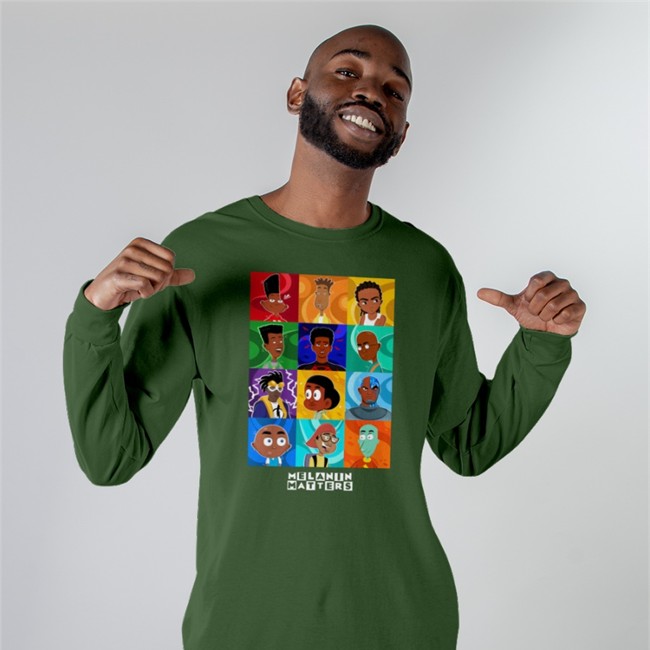 Thaddeus C Black Boys In Cartoons Melanin Matters T Shirt
