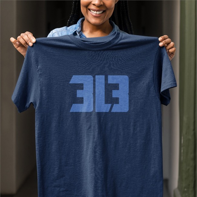 313 T Shirt Detroit Lions