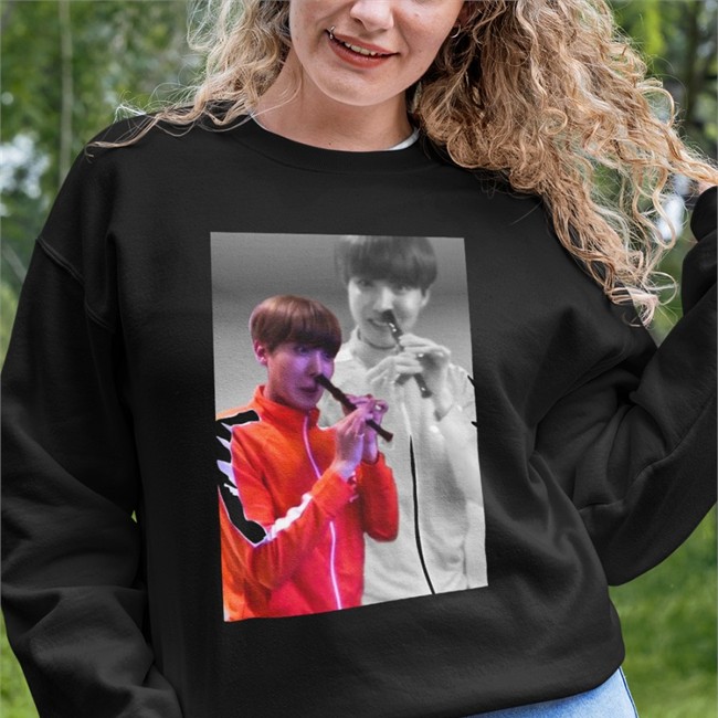 Jhope Hoseok Flute Sweatshirt Jhope Hoseok Flute Tee Shirt Jimination7