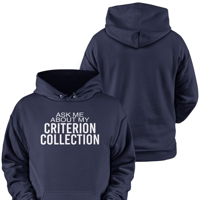 Ask Me About My Criterion Collection T Shirt Black The Criterion Collection