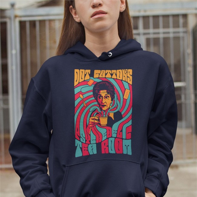 Jimllpaintit Dot Cotton's Psychedelic Tea Room T Shirt Jimllpaintit Dot Cotton's Psychedelic Tea Room Hoodie
