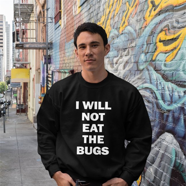 Barstool Sports I Will Not Eat The Bugs Shirt I Will Not Eat The Bugs Tee Barstool Sports