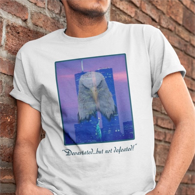 Devastated But Not Defeated Shirts Devastated But Not Defeated T-Shirt Shirts That Go Hard