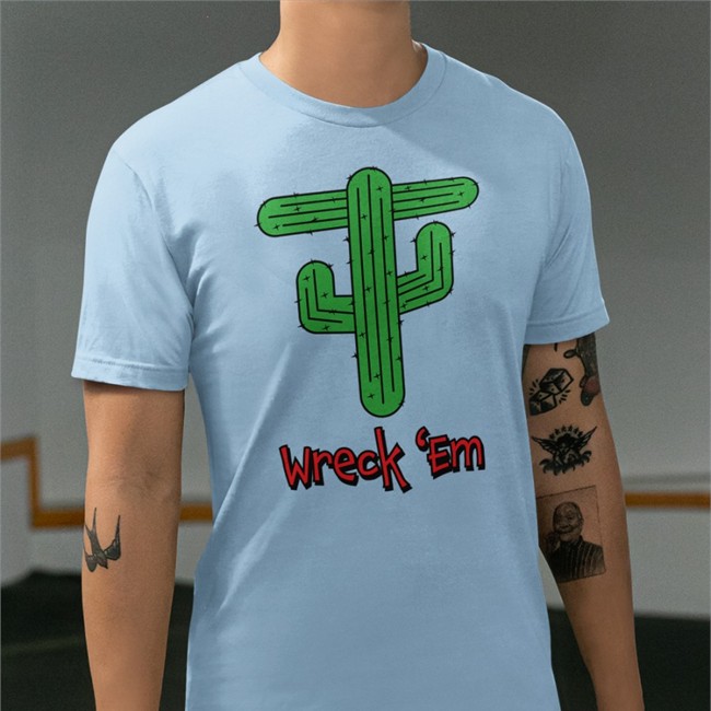 Wreck Em Cactus Tee Shirt Patrick Mahomes Texas Tech Red Raiders
