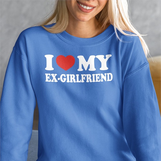 Sonya Digtlsoul I Love My Ex-Girlfriend T Shirt Valentines Day