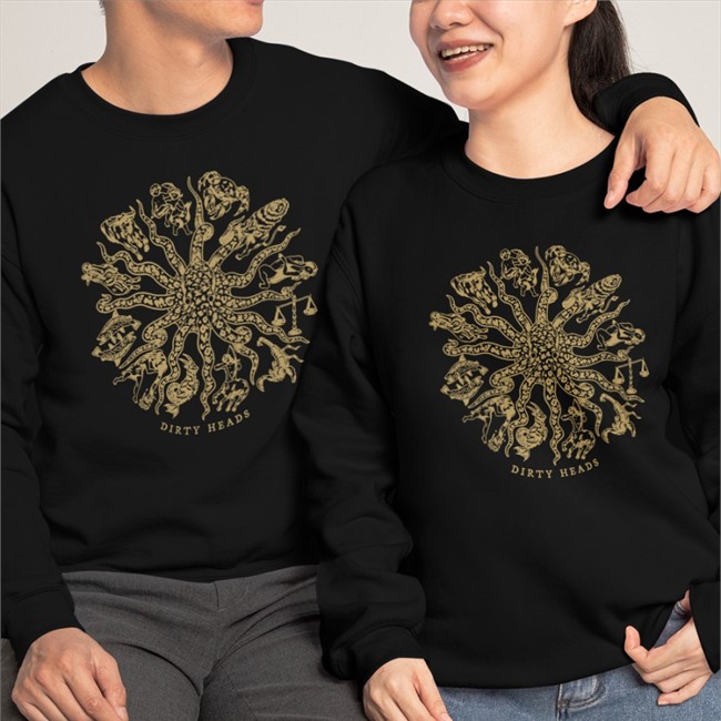Astrology Tee Dirty Heads Merch Dirty Heads Astrology Tee Shirt