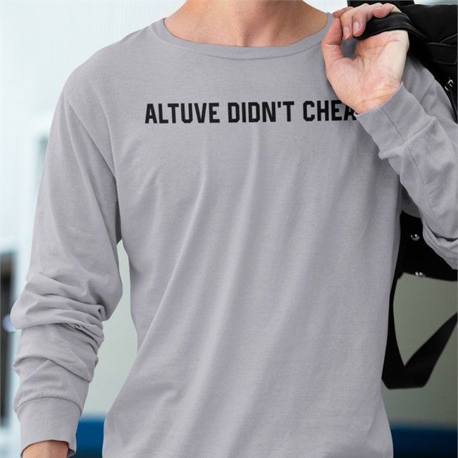 Altuve Didn't Cheat T Shirts White
