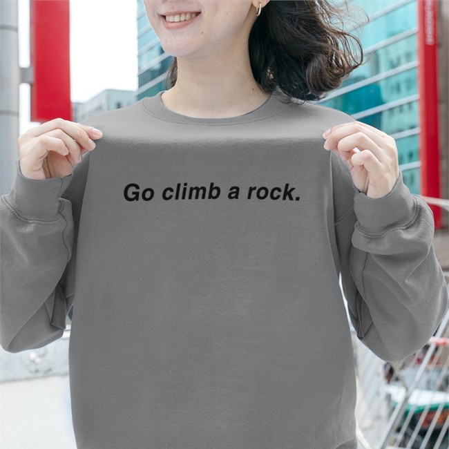 Go Climb A Rock Shirts William Shatner Thereplimat Go Climb A Rock Tee Shirt