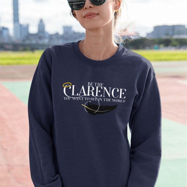 Stands Shop Be The Clarence You Wan To See In The World Hoodies Rachel Miner Stands Shop Be The Clarence You Wan To See In The World Tee Shirt Rachel Miner