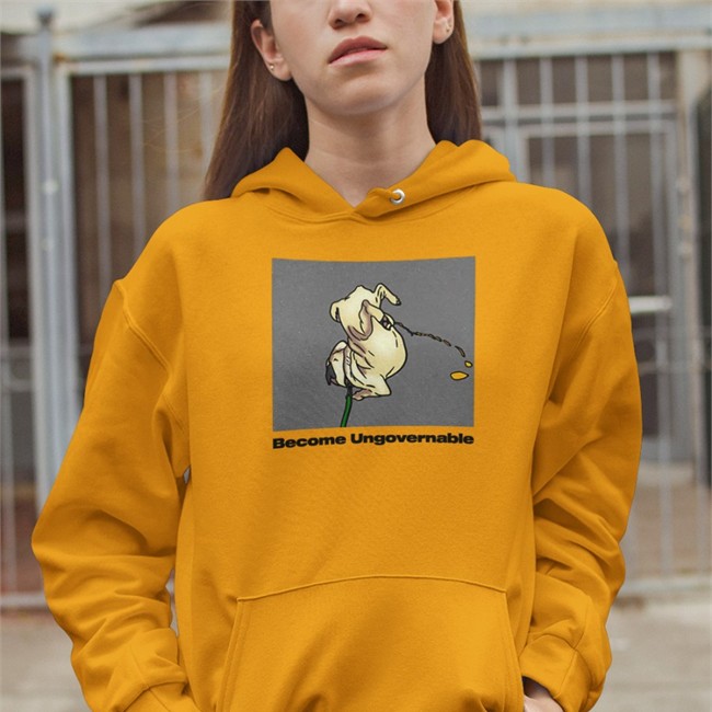 Become Ungovernable Dog Hooded Sweatshirt Meme Become Ungovernable Dog Tank Meme