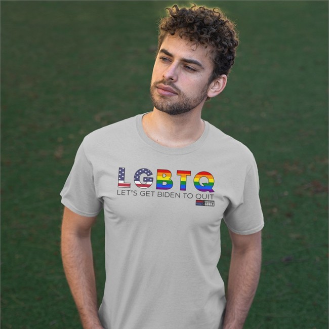 Seb Gorka Store LGBTQ Let's Get Biden To Quit T Shirt
