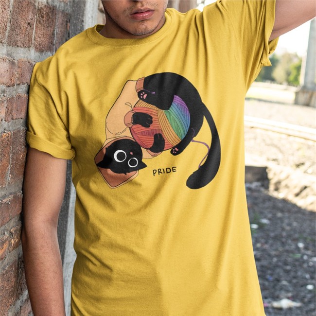Purr-ide T Shirt WolfyTheWitch Merch Pride Purr-ide Tee WolfyTheWitch Merch Pride