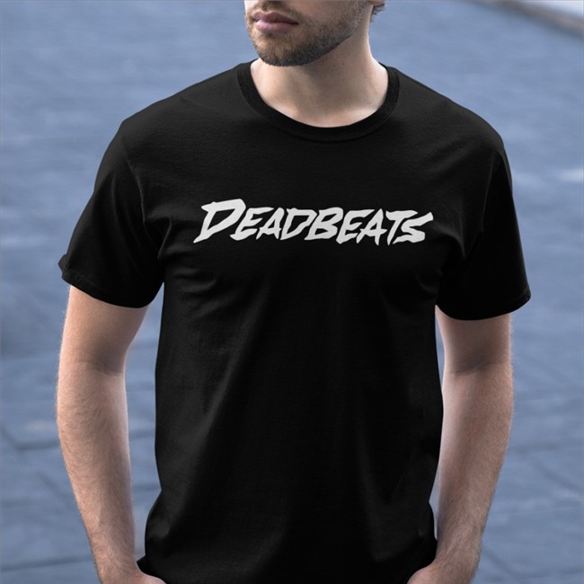 Deadbeats Merch Deadbeats Logo Black T Shirt