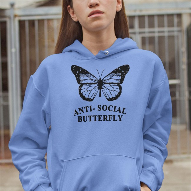 Anti Social Butterfly Hoodie