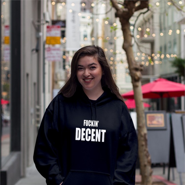Fckin Decent Sweatshirt AIWFonzie