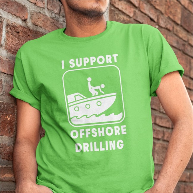 I Support Offshore Drilling Sweatshirt I Support Offshore Drilling Long Sleeve Boomer Core