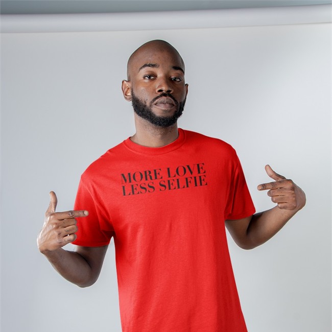 Ermellina More Love Less Selfie Shirts Must Erminea