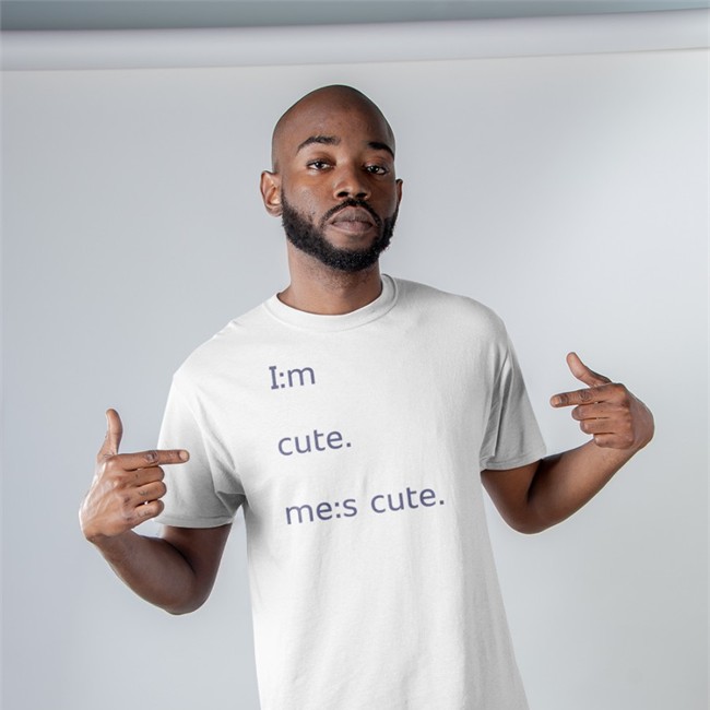Poorly Translated Shirts I:M Cute Me:S Cute Tee Shirt