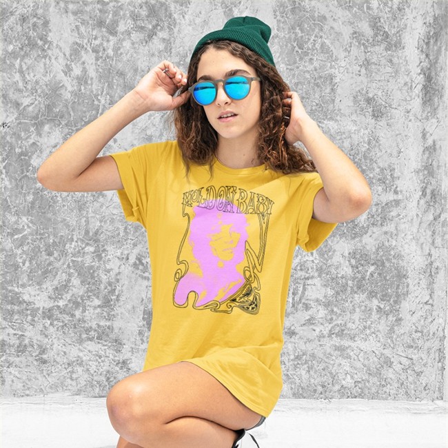 Hold On Baby Tour Tee Shirt