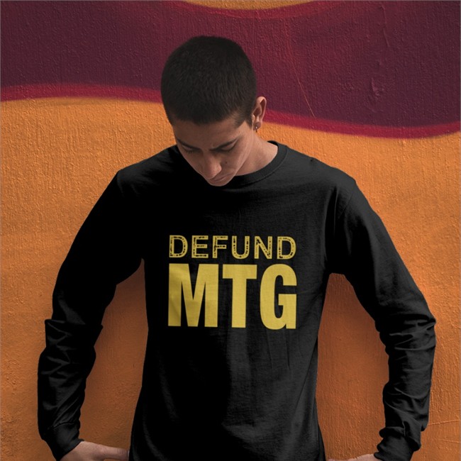 Iamgabesanchez Store Defund Mtg Tee Shirt Gabe Sanchez Marcus Flowers