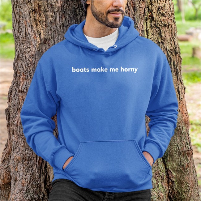 Sadie Crowell Merch Boats Make Me Horny Tee Sadie Crowell Merch