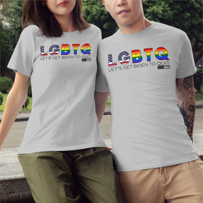 LGBTQ Let's Get Biden To Quit Exclusive Shirt LGBTQ Let's Get Biden To Quit Hoodie