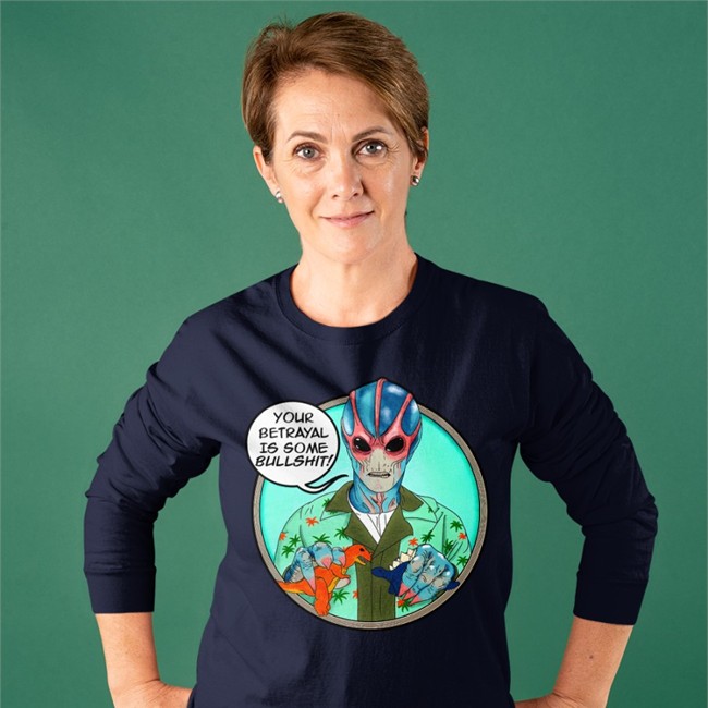 Your Betrayal Is Some Bullshit Tee Shirt Shirtoid Merch Your Betrayal Is Some Bullshit Tee Shirt Alan Tudyk