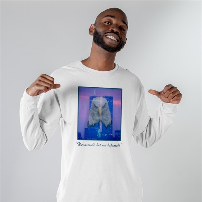 Devastated But Not Defeated T-Shirt Shirts That Go Hard