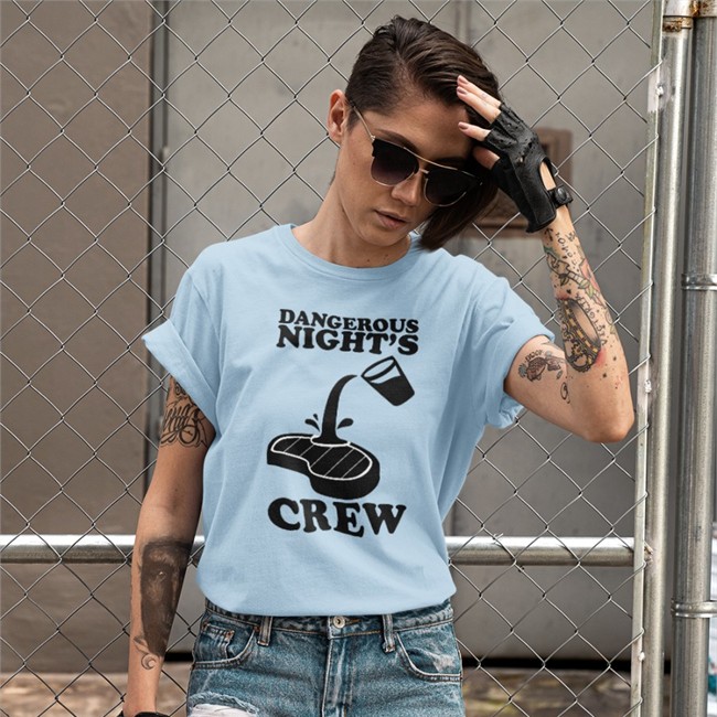 Dangerous Night's Crew Shirt Funny Bozo Did The Dub Dangerous Night's Crew T Shirt Ithinkyoushouldleave