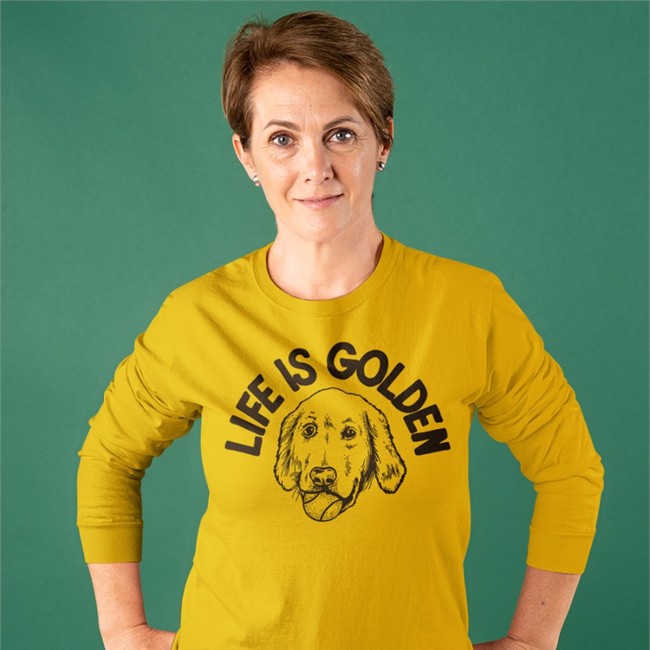Ty France Homage Merch Life Is Golden Dog T Shirt Ty France Life Is Golden Dog Tee