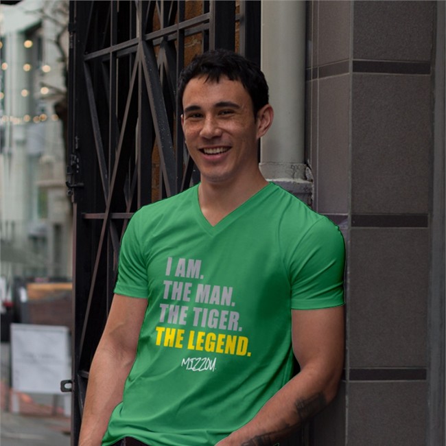 I Am The Man The Tiger The Legend Mizzou Tee Shirt I Am The Man The Tiger The Legend Shirt