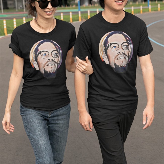 Malcolm X T Shirt Portrait Active Malcolm X T Shirt