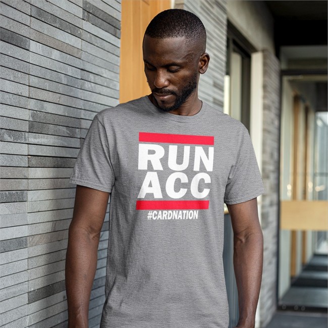 Luke Hancock Run Acc #Cardnation Long Sleeve Kickin Louisville Men's Basketball