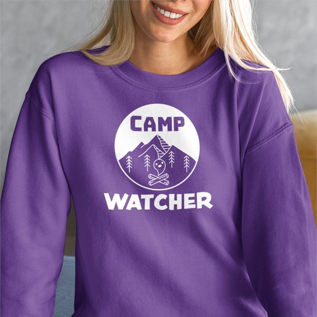 Camp Watcher Short Sleeve Unisex Shirt Too Many Spirits