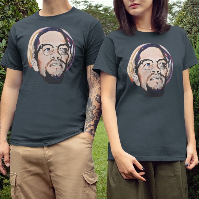 Malcolm X Portrait Active Hoodie