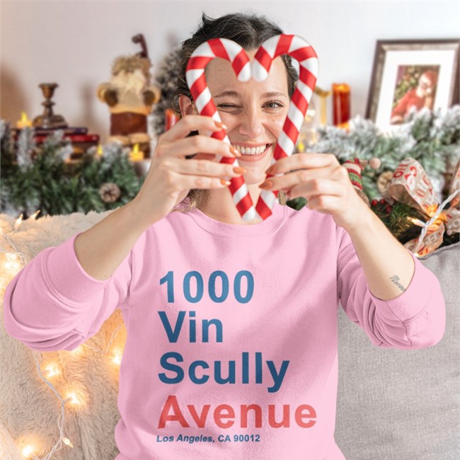 1000 Vin Scully Avenue Los Angeles CA 90012 Long Sleeve Tee Shirt 1000 Vin Scully Avenue Los Angeles CA 90012 T-Shirt Redbubble