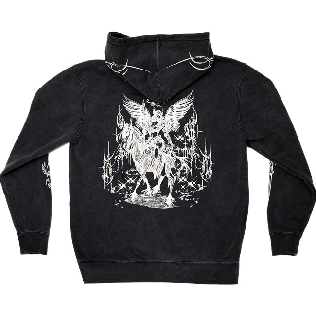 Valkyrae Vintage Dagger Crewneck Sweatshirt Valkyrae Vintage Dagger Crewneck Sweatshirt