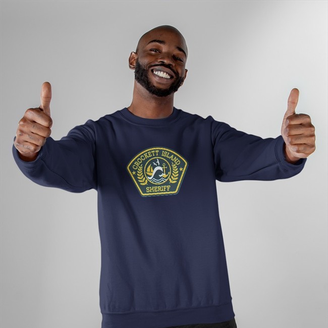 Crockett Island Sheriff Tee Shirt Kevin Mcdermott