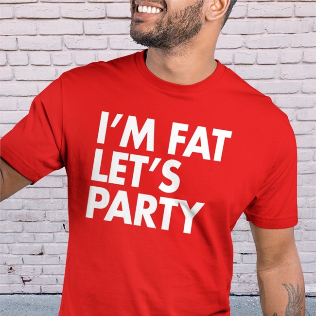 I'm Fat Let’S Party Long Sleeve T Shirt I'm Fat Let’S Party Sweatshirt Fan Emily Nyman