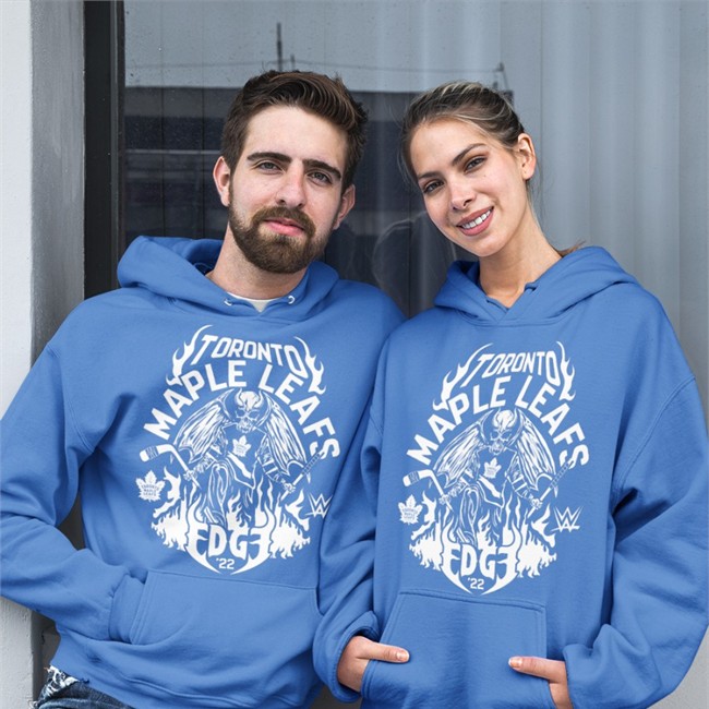 Toronto Maple Leafs And Edge Long Sleeve T Shirt Adam Edge Copeland Toronto Maple Leafs And Edge T Shirt Wwe