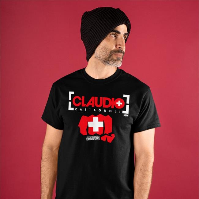 AEW Shop All Elite Wrestling Claudio Castagnoli T-Shirt