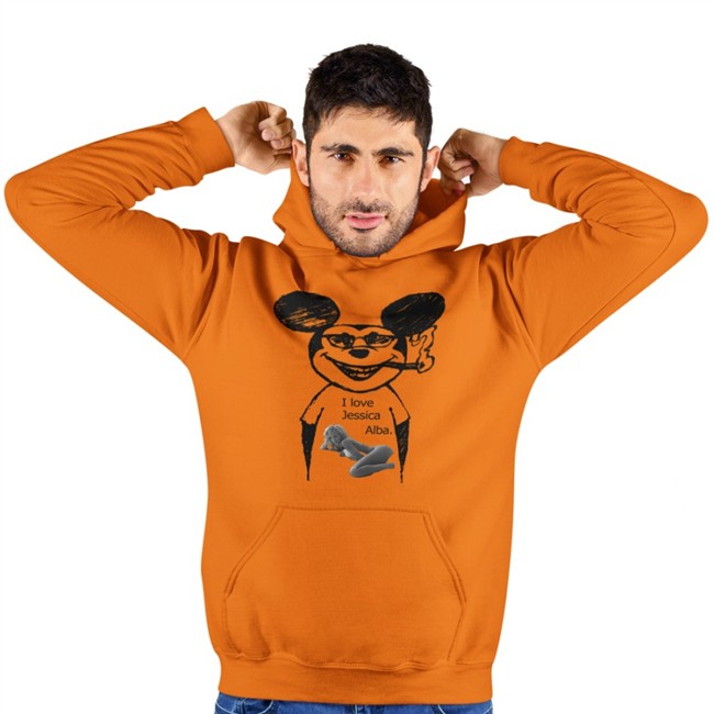 Mickey Mouse I Love Jessica Alba Long Sleeve Shirts That Go Hard