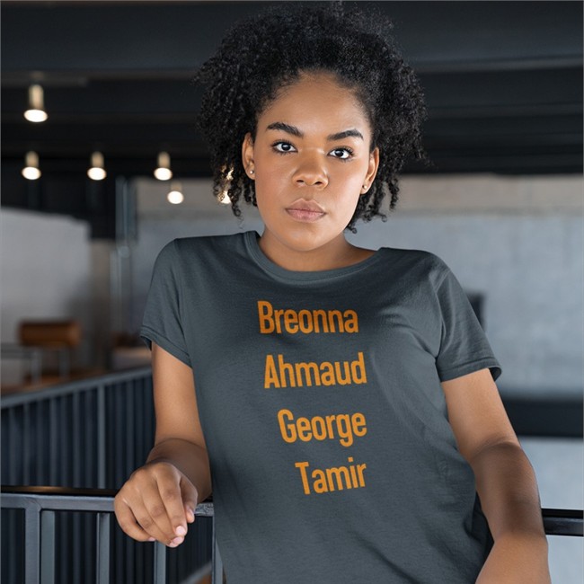 Stevie Joe Payne Breonna Ahmaud George Tamir Tee Breonna Ahmaud George Tamir Crewneck Sweatshirt Stevie Joe Payne