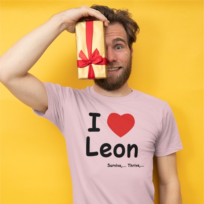 I Love Leon Survive Thrive Shirt White I Love Leon Survive Thrive Shirt Leon The Lobster