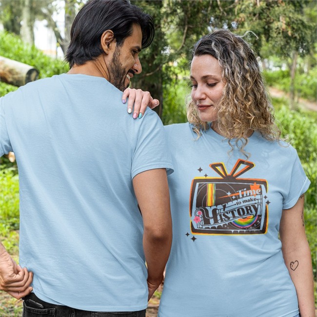Time To Make History T Shirt Yellow