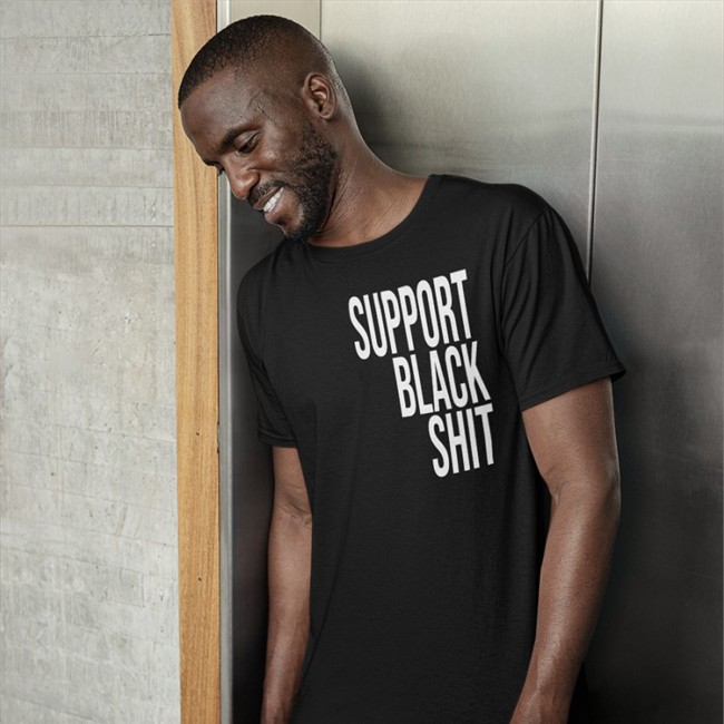 White Girl Learning Support Black Shit Shirt Uncle Bobbie's Shop Uncle Bobbie's Shop Support Black Shit Long Sleeve White Girl Learning