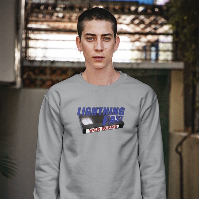Lightning Fast Vcr Repair T Shirt Red Letter Media Merch Red Letter Media Merch Lightning Fast Vcr Repair Hoodie