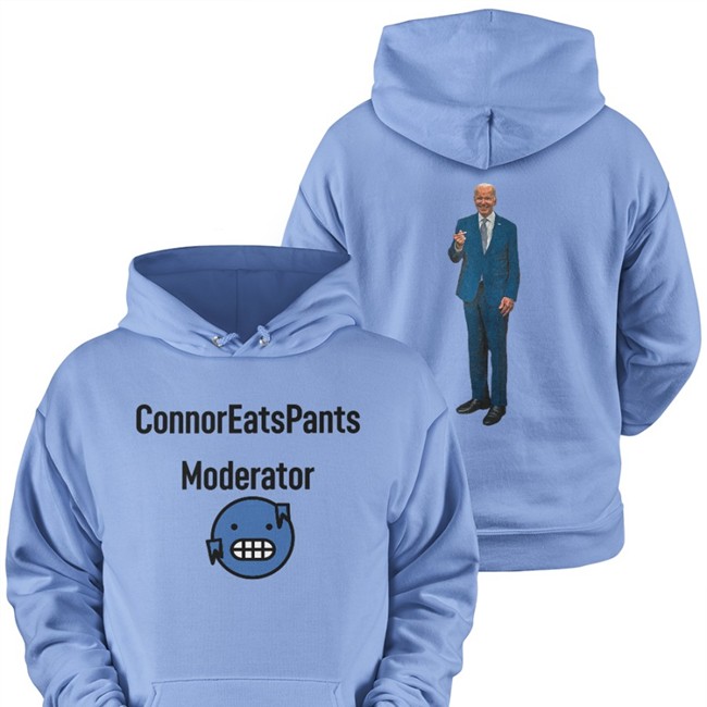 Connoreatspants Moderator Joe Biden Shirt White