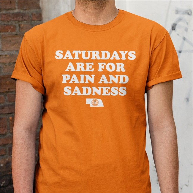 BBB Printing Shop Saturdays Are For Pain And Sadness Hooded Sweatshirt Triple B Triple B Saturdays Are For Pain And Sadness Shirt BBB Printing Shop